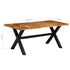 Rustika Rowe -  Dining Table Solid Acacia and Mango Wood 180x90x76 cm